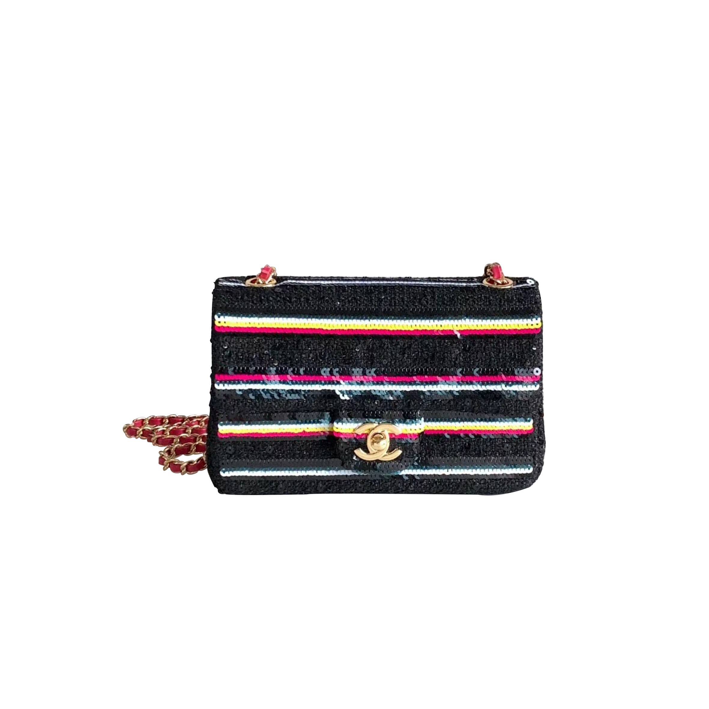 Ch*el mini classic handbag a69900 (20*12*6cm)